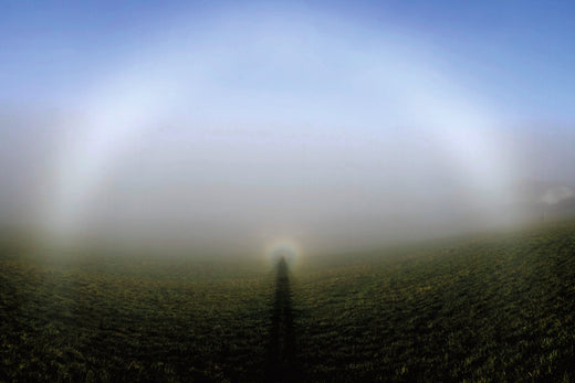 Wetterzeichen: Weisser Regenbogen im Nebel