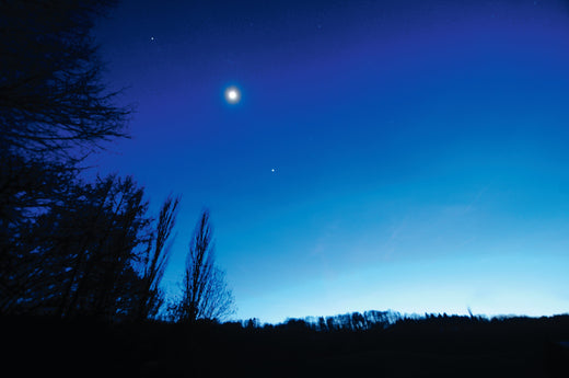 Sternengucker: Venus, Saturn und Mond am Abendhimmel